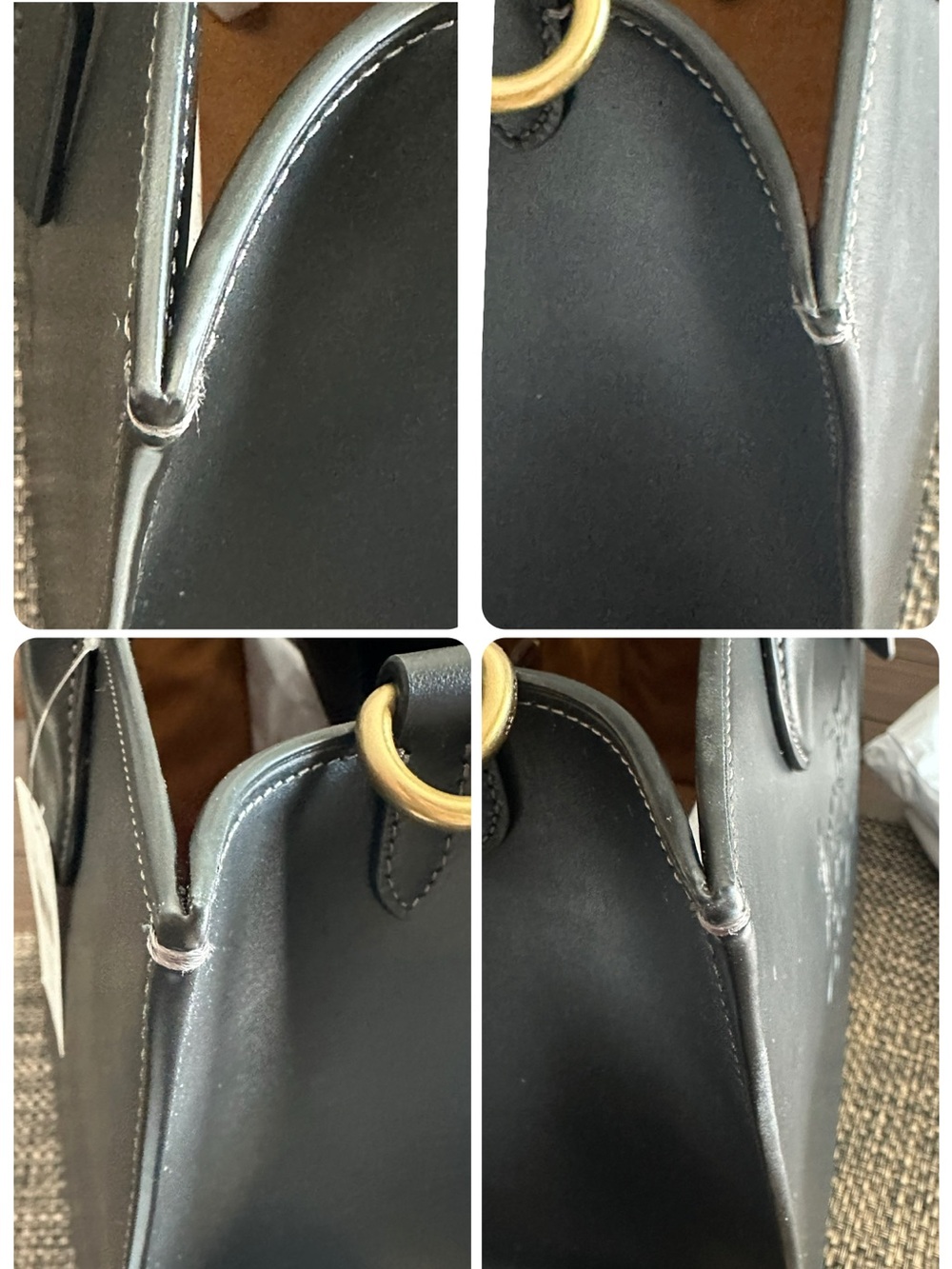Coach Black Ace 35 Tote - Picture 12 of 16